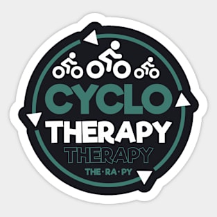 Cyclo Therapy Sticker